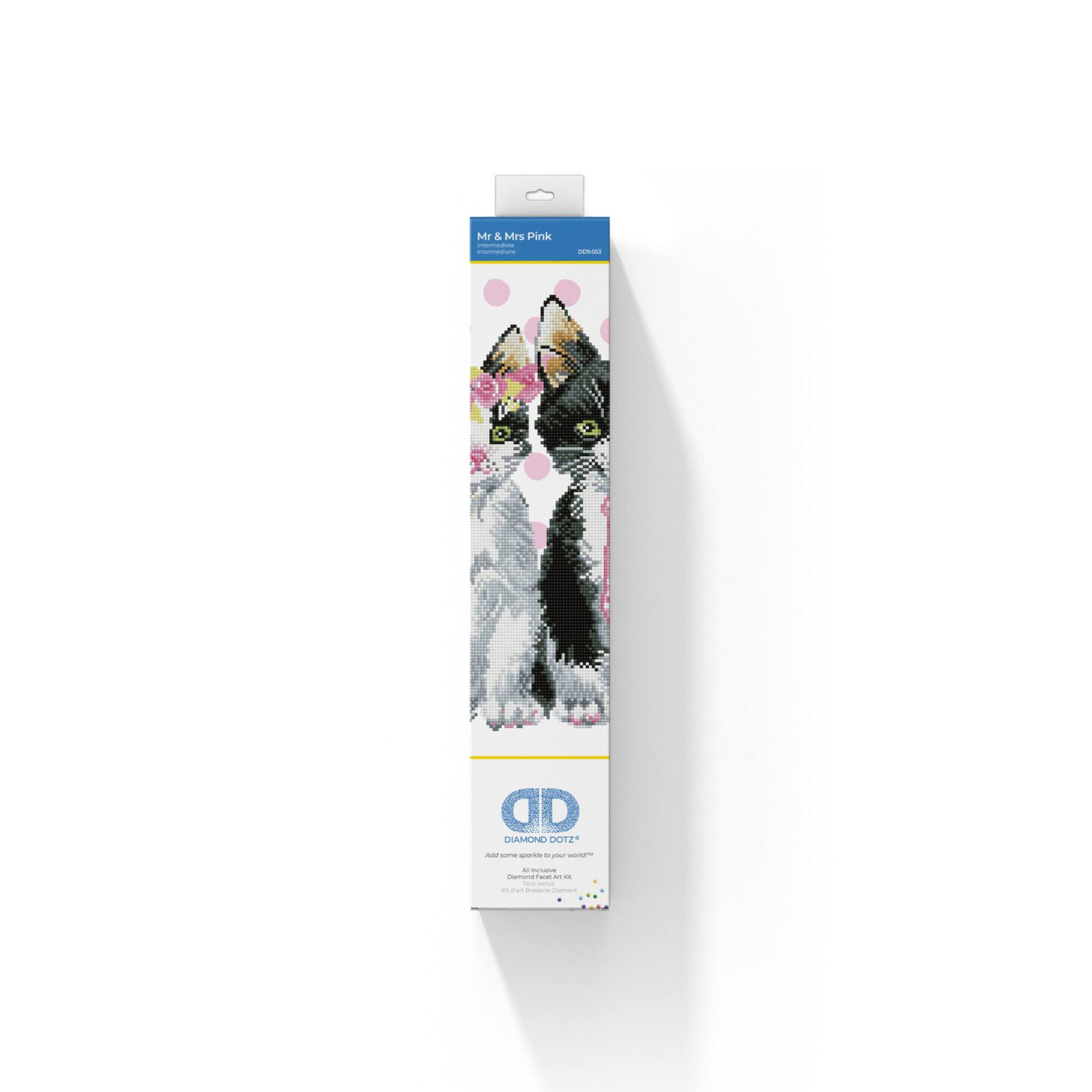 Diamond Dotz® Intermediate Mr. & Mrs. Pink Diamond Painting Kit